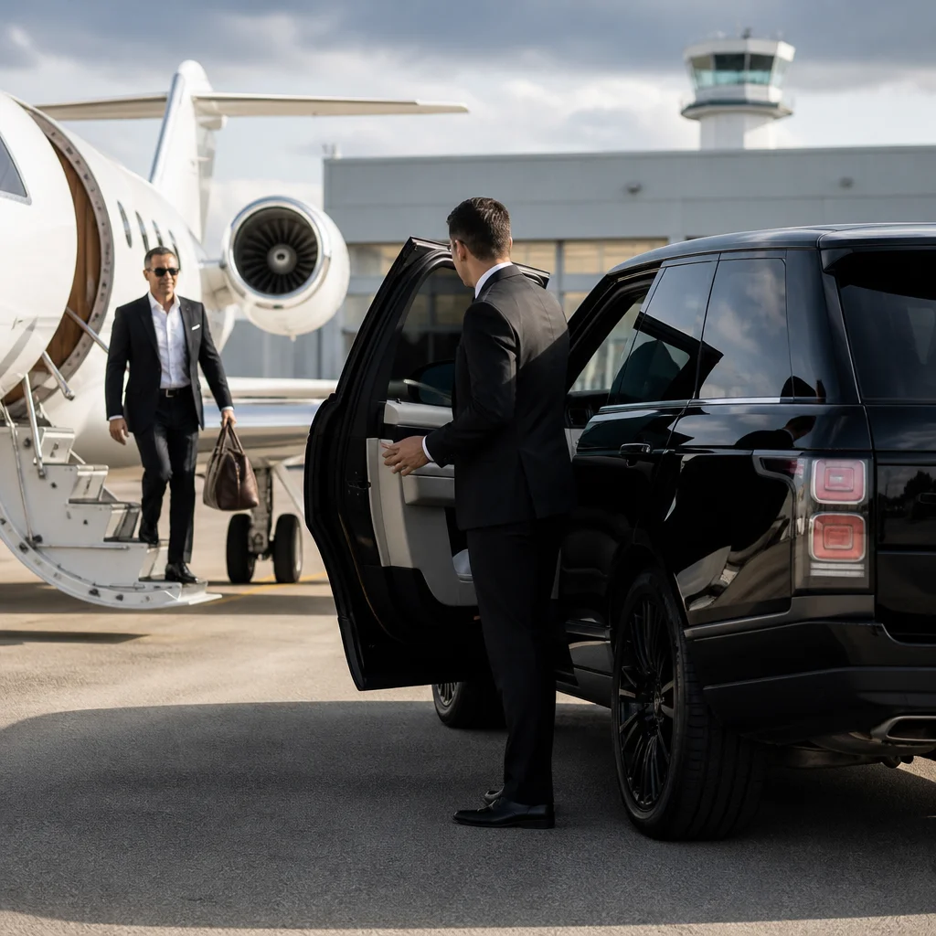 Seamless FBO Arrivals: How Our Range Rover Chauffeurs Coordinate Private Jet Landings 17