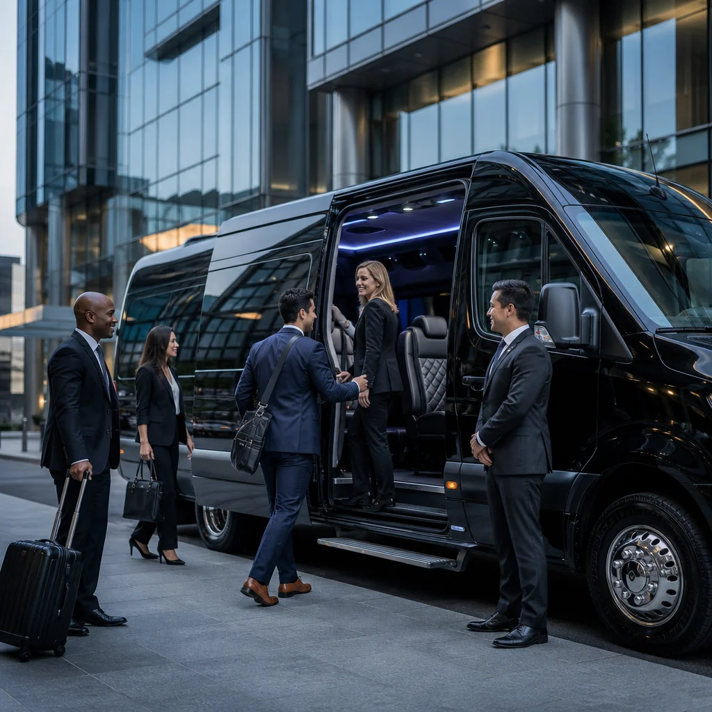 Executive Sprinter Van Rental DMV: Premium Fleet for Business Groups 5