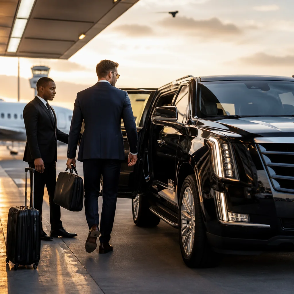 Premium Cadillac SUV Airport Pickups for DMV Executives 5